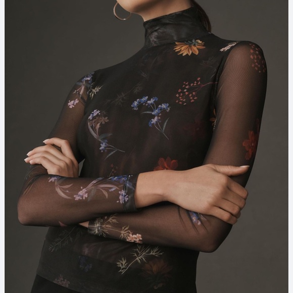 Anthropologie especia colds mesh top xs Preloved - Picture 2 of 6